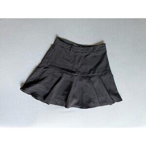 Stradivarius Black Mini Skort